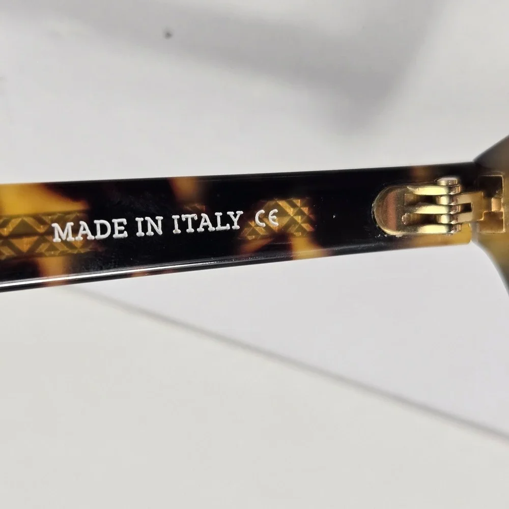 SEE 0716 Core Collection Tortoise Cat Eye Eyeglass Frames Made in Italy C102